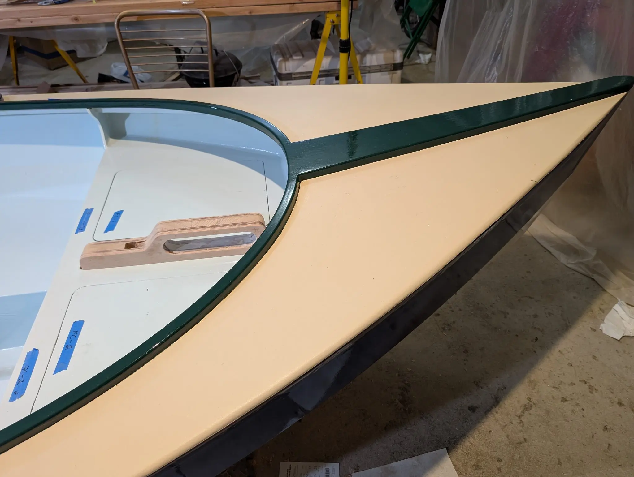 The Guider: Friends don't let friends varnish stuff.