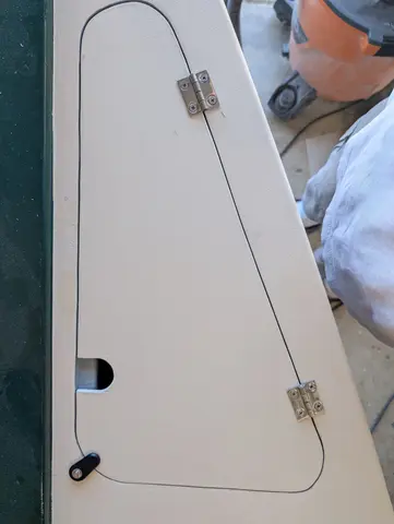 The Guider: Anchor locker hatch