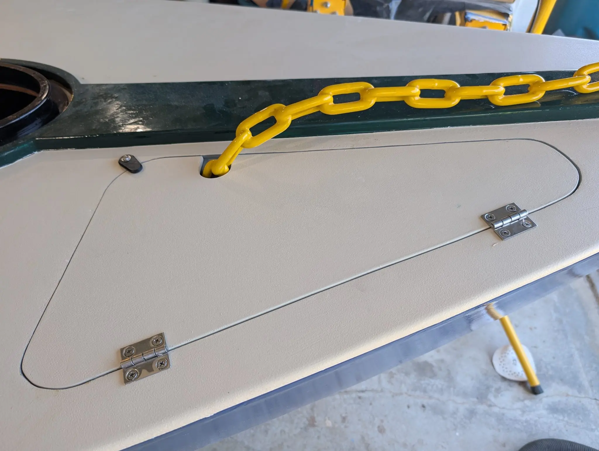The Guider: Anchor locker hatch