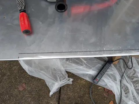 The Guider: Shaping the centerboard blank