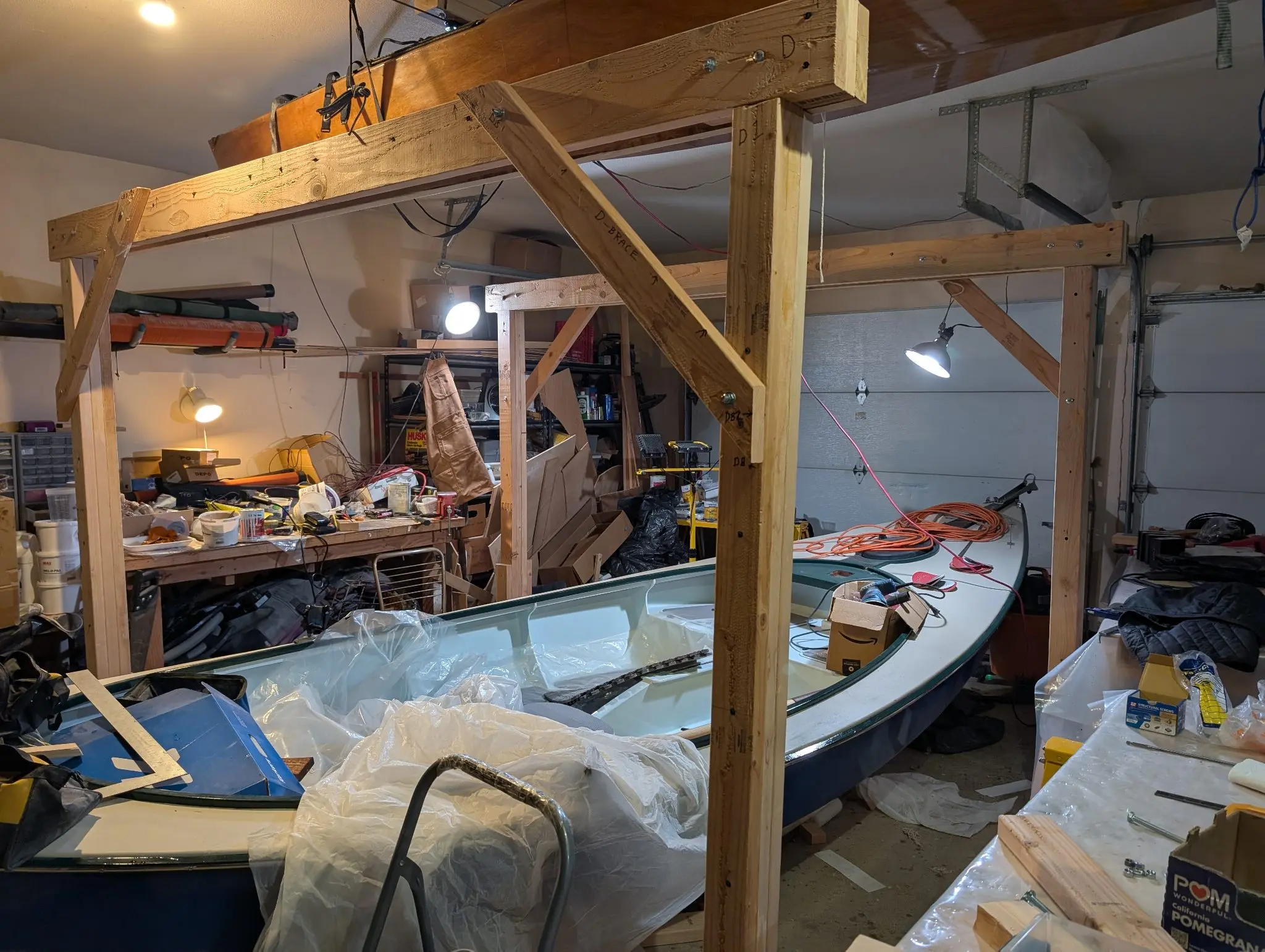 The Guider: Building gantries. It flies!