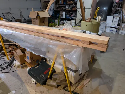 The Guider: Building gantries. It flies!