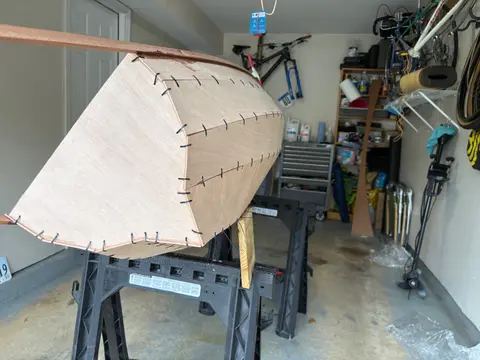 Micro-Wherry: Step 3: CA glue spot weld
