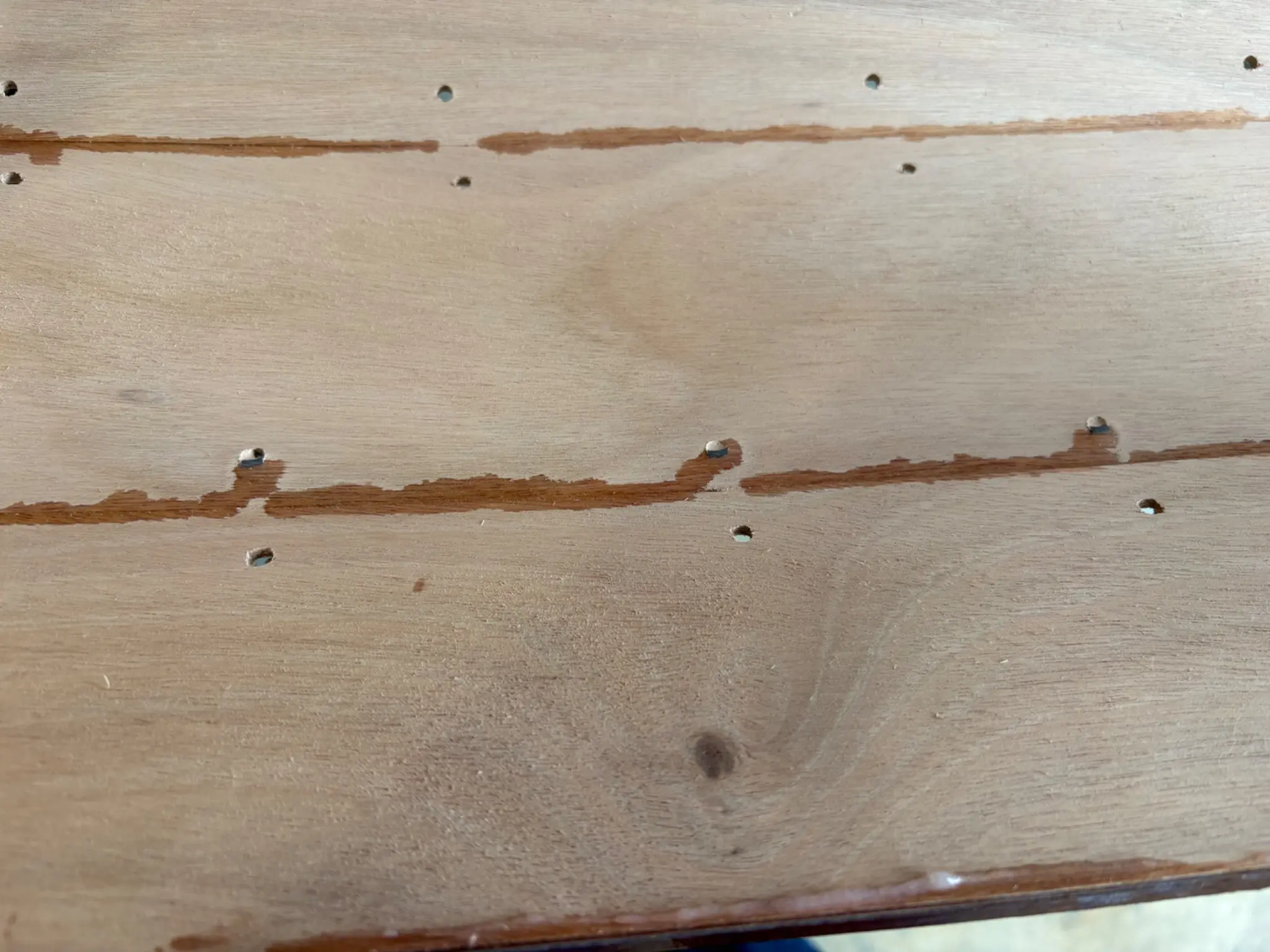 Micro-Wherry: Step 4: first tape