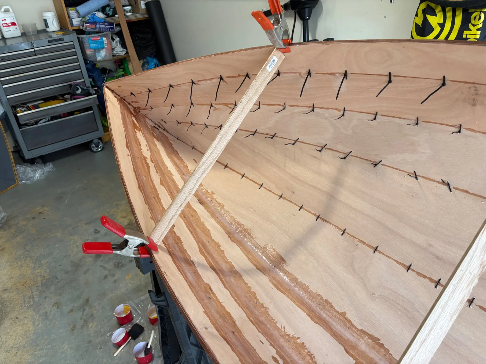 Micro-Wherry: Step 4: first tape