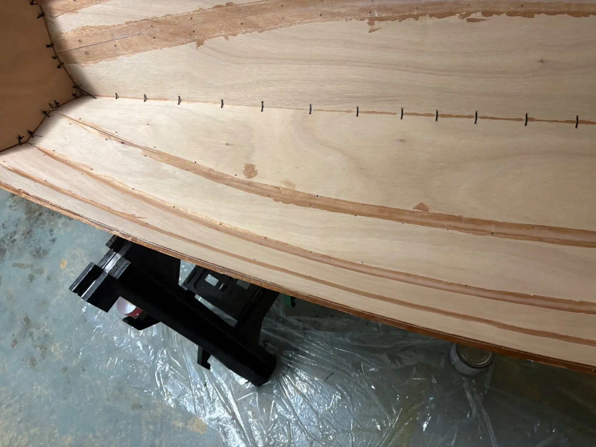Micro-Wherry: Step 5: second tape