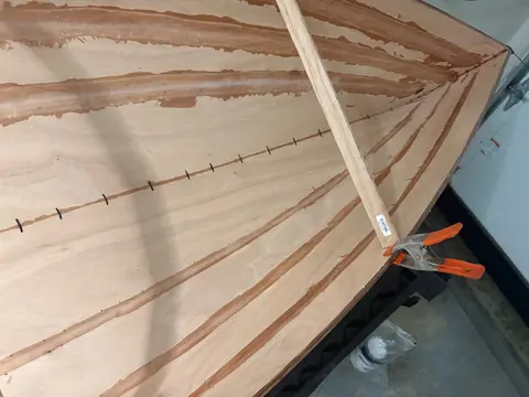 Micro-Wherry: Step 5: second tape