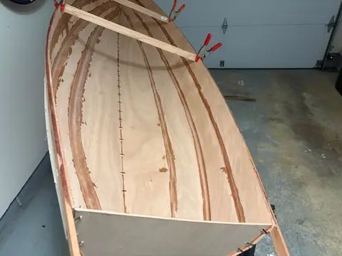 Micro-Wherry: Step 5: second tape