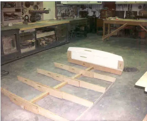 Hot Rod: Full-size mockup: Full size mockup bottom frames 0 through 4 completed