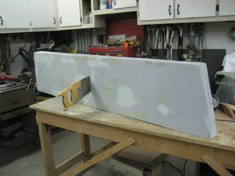 Hot Rod: Flotation: The flotation billets can't be installed under the deck battens unless they're cut into tw