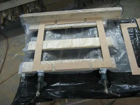 Hot Rod: Seats: Normally we'd build the seat frames with 3/4" marine grade plywood
