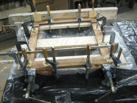 Hot Rod: Seats: Normally we'd build the seat frames with 3/4" marine grade plywood