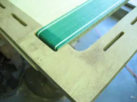 Hot Rod: Seats: Rubber webbing will ultimately suspend the seat foam