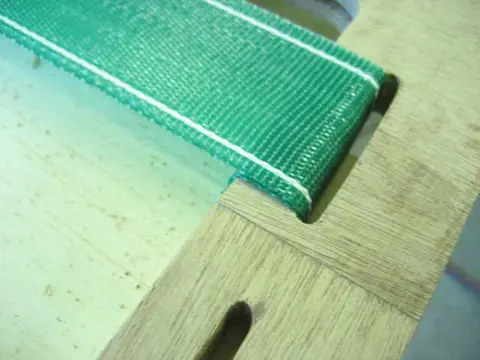 Hot Rod: Seats: Rubber webbing will ultimately suspend the seat foam