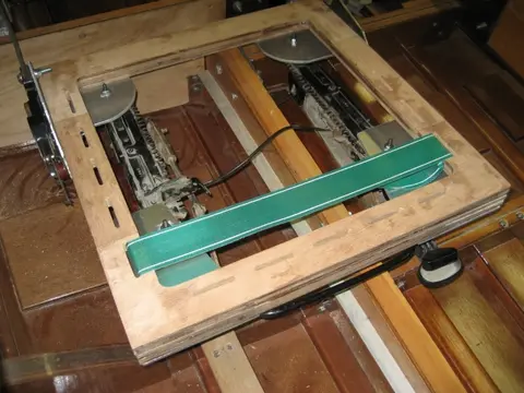 Hot Rod: Seats: The second layer was built up from 4 laminations of 1/4" marine grade plywood