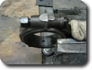 Hot Rod: Chris-Craft 283 rebuild: Industrial duty paint stripper was used to strip several coats of paint from the transmiss
