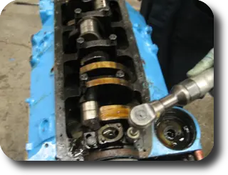 Hot Rod: Chris-Craft 283 rebuild: Industrial duty paint stripper was used to strip several coats of paint from the transmiss