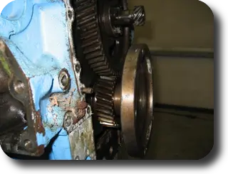 Hot Rod: Chris-Craft 283 rebuild: Industrial duty paint stripper was used to strip several coats of paint from the transmiss