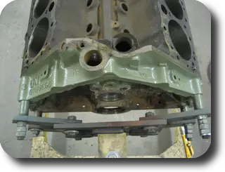 Hot Rod: Chris-Craft 283 rebuild: Block primed with DuPont 2580CR urethane primer