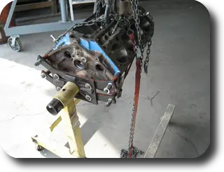 Hot Rod: Chris-Craft 283 rebuild: Prepping the block for paint