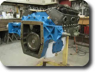 Hot Rod: Chris-Craft 283 rebuild: Frost plug holes were scuffed to bare metal
