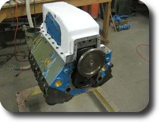 Hot Rod: Chris-Craft 283 rebuild: Frost plug holes were scuffed to bare metal