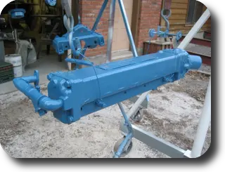 Hot Rod: Chris-Craft 283 rebuild: Water pump bead blasted