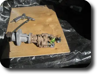 Hot Rod: Chris-Craft 283 rebuild: Water pump bead blasted