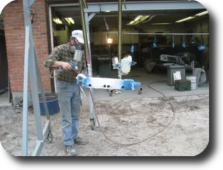 Hot Rod: Chris-Craft 283 rebuild: Water pump bead blasted
