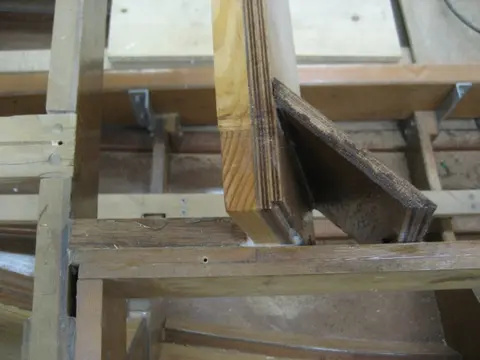 Hot Rod: Carlings and trim: We encapsulated the inside dash surface with one layer of two ounce mat followed up with o
