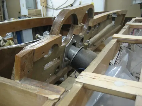 Hot Rod: Hydraulic steering: The tilt helm is a very nice feature