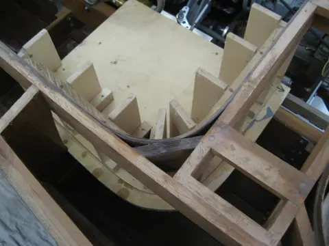 Hot Rod: Jump seats and fuel tank: The following photos depict construction details for the rear jump seats