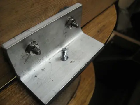 Hot Rod: Jump seats and fuel tank: Port side seat support completed