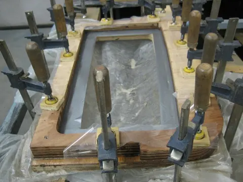Hot Rod: Seats: Passenger seat back hardware layer