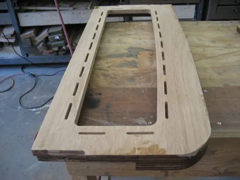 Hot Rod: Seats: Passenger seat back hardware layer