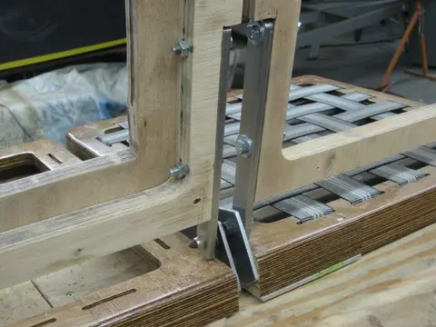 Hot Rod: Seats: Driver's seat back webbing layer