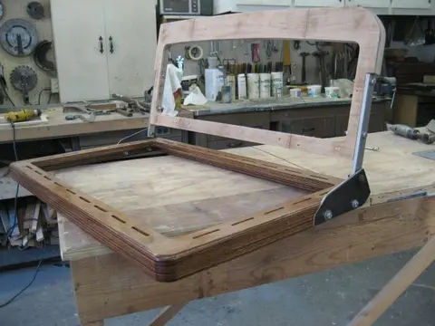 Hot Rod: Seats: Driver's seat back webbing layer