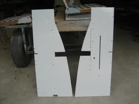 Hot Rod: Seats: Soles were cut from 1/2" exterior grade fir plywood