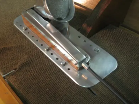 Hot Rod: Seats: Soles were cut from 1/2" exterior grade fir plywood