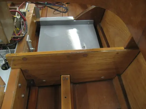 Hot Rod: Jump seats and fuel tank: Final assembly for the Port fuel tank cradle and forward jumpseat bulkhead