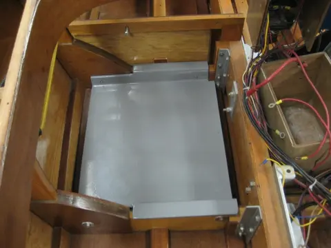 Hot Rod: Jump seats and fuel tank: Final assembly for the Port fuel tank cradle and forward jumpseat bulkhead