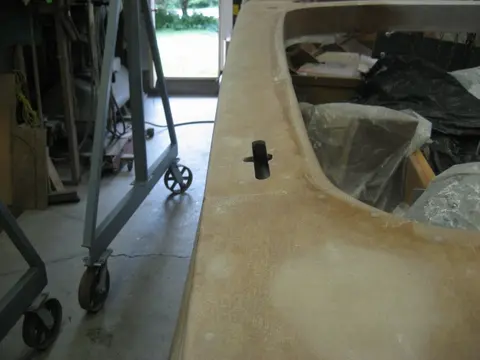 Hot Rod: Deck: Deck was covered with 10 ounce fiberglass cloth