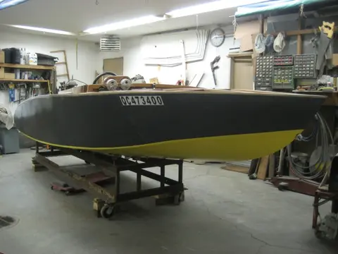 Hot Rod: Deck: Deck was covered with 10 ounce fiberglass cloth
