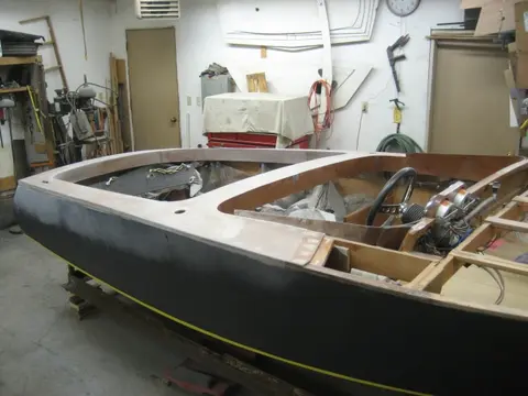 Hot Rod: Deck: Deck was covered with 10 ounce fiberglass cloth