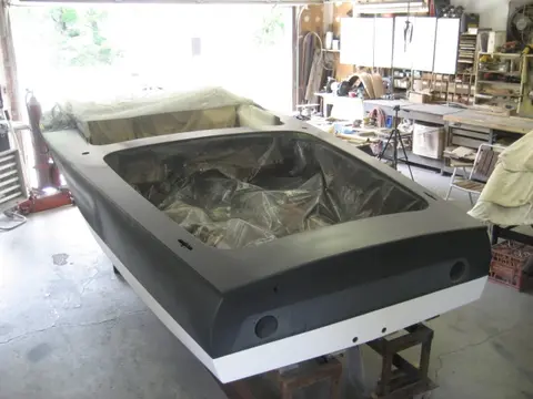 Hot Rod: Deck: Not much new to see here, just more blocking and priming until the panels are flawless !
