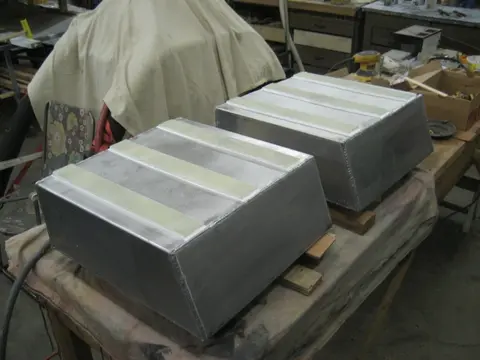 Hot Rod: Jump seats and fuel tank: We'll be installing the fuel tanks using David Pascoe's method
