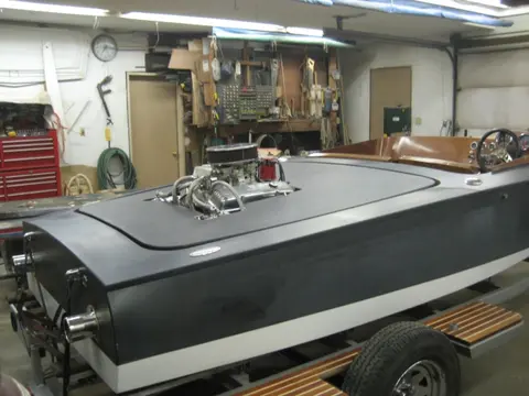 Hot Rod: Tonneau cover: Here are a few photos after trimming the tonneau cover to fit around the engine