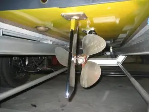 Hot Rod: Propeller: Steeper shaft angles increase upward thrust which increases transom lift and decrease bow