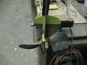 Hot Rod: Propeller: Steeper shaft angles increase upward thrust which increases transom lift and decrease bow