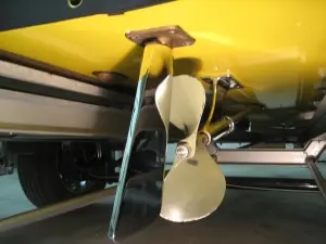Hot Rod: Propeller: Steeper shaft angles increase upward thrust which increases transom lift and decrease bow